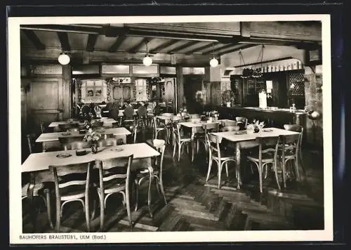 AK Ulm b. Oberkirch, Gasthaus Bauhöfers Braustübl