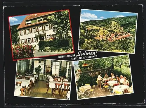 AK Ringelbach /Schwarzwald, Gasthof und Pension Salmen