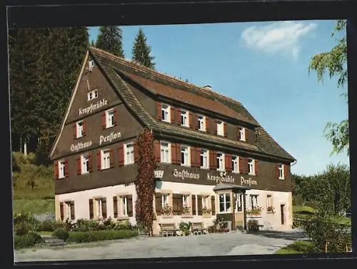 AK Altensteig /Schwarzwald, Gasthaus und Pension zur Kropfmühle