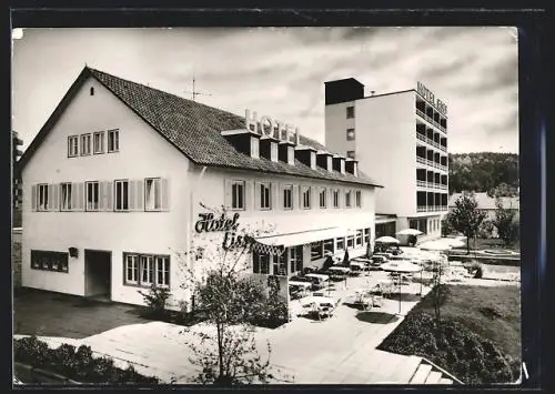 AK Leonberg / Württ., Hotel Eiss