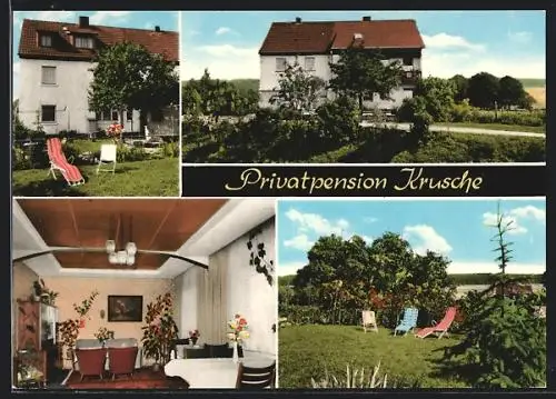 AK Schönhagen / Uslar, Hotel-Pension Waltraud Krusche, Steintorstrasse 156
