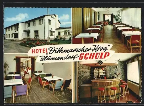 AK Schülp / Dithmarschen, Hotel Dithmarscher Krog