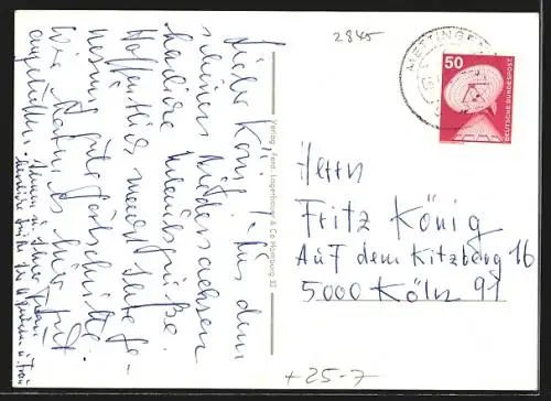 AK Holdorf / Oldb., Autobahn-Brücken-Rasthaus Dammerberge