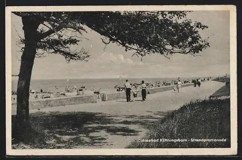 AK Kühlungsborn, Sonnentag an der Strandpromenade