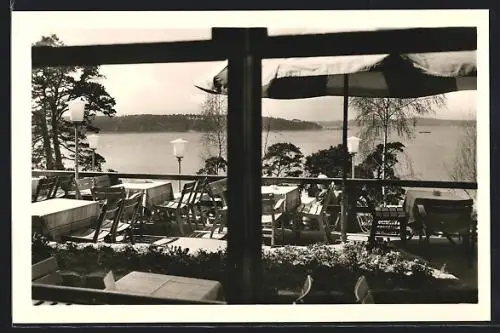 AK Berlin-Wannsee, Cafe Wannsee-Terrassen