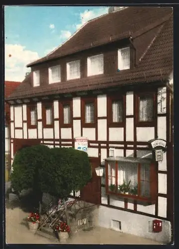 AK Beverungen-Amelunxen, Gaststätte und Pension zum Krug