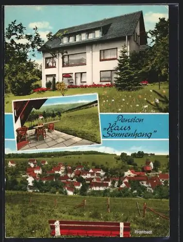 AK Prombach b. Nümbrecht, Hotel-Pension Haus Sonnenhang