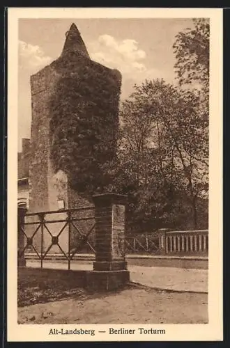 AK Alt-Landsberg, Am Berliner Torturm