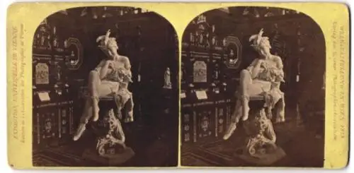 Stereo-Fotografie Wiener Photographen-Association, Wien, Wiener Weltausstellung 1873, aus der Italienischen Gallerie