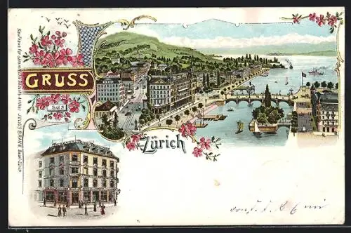 Lithographie Zürich, Geschäftsgebäude, Gesamtansicht