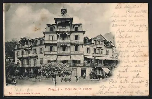 AK Weggis, Hôtel de la Poste