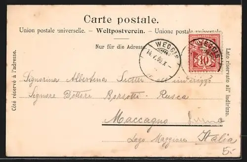 AK Weggis, Hôtel de la Poste