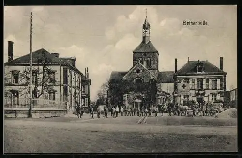 AK Bétheniville, Lazarett und Kirche