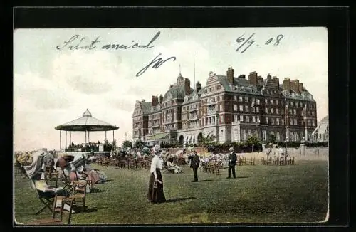 AK Folkestone, Hotel Metropole