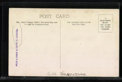 AK Folkestone, Pier Lighthouse