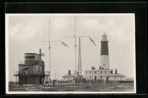 AK Dungeness, Wachturm und Leuchtturm