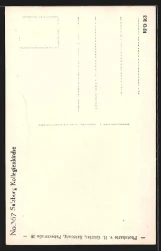 AK Salzburg, In der Kollegienkirche