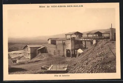 AK Sidi-Amor-Ben-Salem, Mine, Tête de laveries