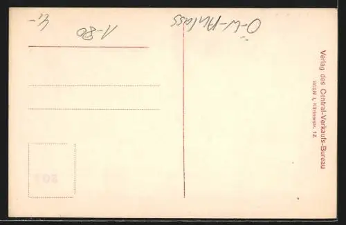 AK Kaiser-Jubiläums-Huldigungs-Festzug Wien 12. Juni 1908, Nationalitäten Gruppe (Strassenleben und Fuhrwerk 1830-1840)