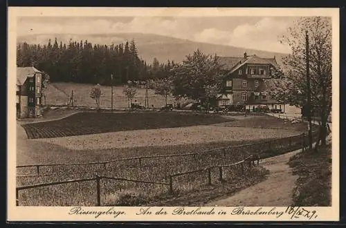 AK Brotbaude, An der Brotbaude in Brückenberg