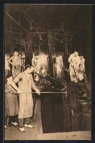 AK La Verrerie, Percage des cylindres