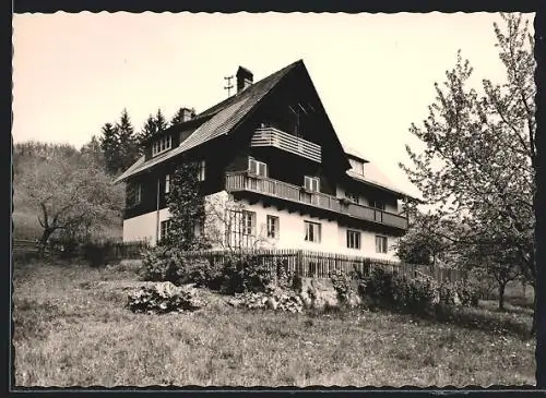 AK Seeboden am Millstätter See, Unterhaus, Pension Sommeregg