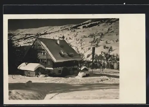 AK Saalbach im Pinzgau, Akademiker Schihütte d. Akad. Sektion Wien