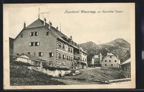 AK Obertauern, Alpenhotel Wiesenegg am Radstätter Tauern