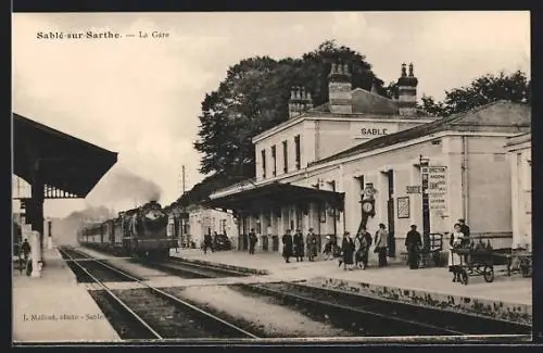 AK Sablé-sur-Sarthe, La Gare