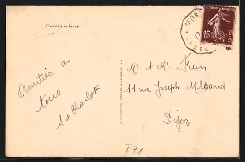 AK Cheilly-les-Maranges, La Gare