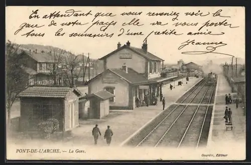 AK Pont-de-l`Arche, La Gare