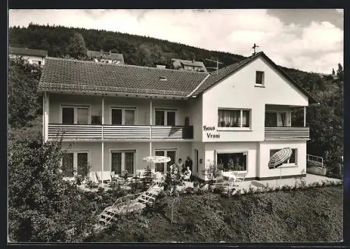 AK Bad Orb /Spessart, Hotel Haus Vroni H. Hessberger, Villbacherstrasse 17