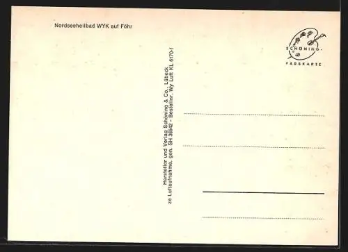 AK Wyk auf Föhr, Nordseeheilbad, Teilansicht