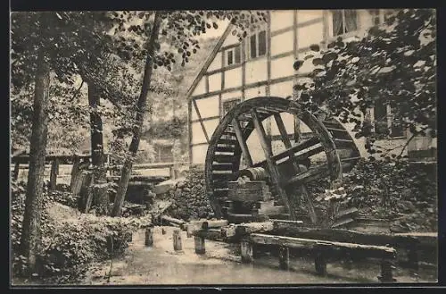 AK Bad Buckow /Märk. Schweiz, Gasthaus Pritzhagener Mühle