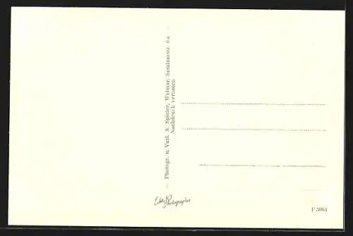 AK Weimar / Thür., Strasseneck am Frauenplan mit Goethe Museum