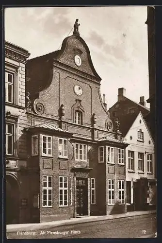 AK Flensburg /Nordmark, Alt-Flensburger Haus
