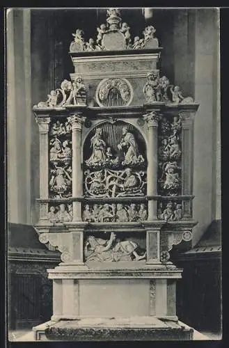 AK Annaberg i. Erzgeb., Annenkirche, Hauptaltar