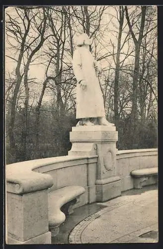 AK Weimar / Thür., Liszt-Denkmal