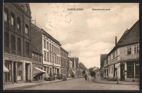 AK Gardelegen, Geschäftspartie in der Stendalerstrasse