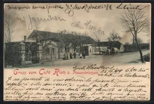 AK Treuenbrietzen, Café Rietz