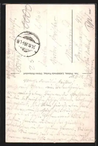 AK Burbach / Eifel, Gasthaus Valentin Trappen, Totalansicht des Ortes