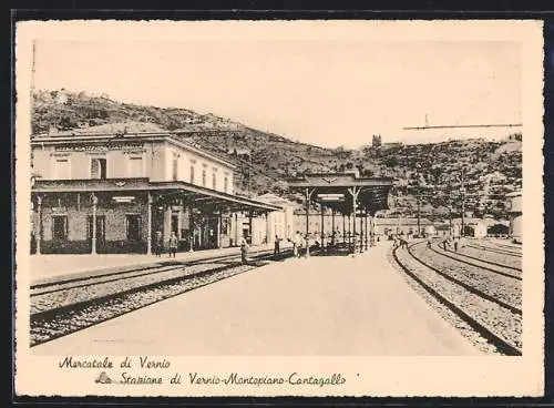 AK Vernio, La Stazione di Vernio-Montepiano-Cantagallo
