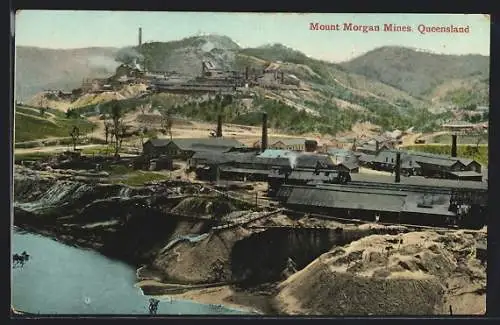 AK Mount Morgan, Queensland, Mines