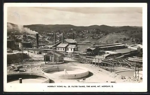 AK Mt. Morgan, Queensland, Filter Tanks, the mine