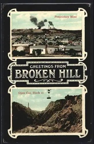 AK Broken Hill, Proprietary Mine, Open Cut, Block II