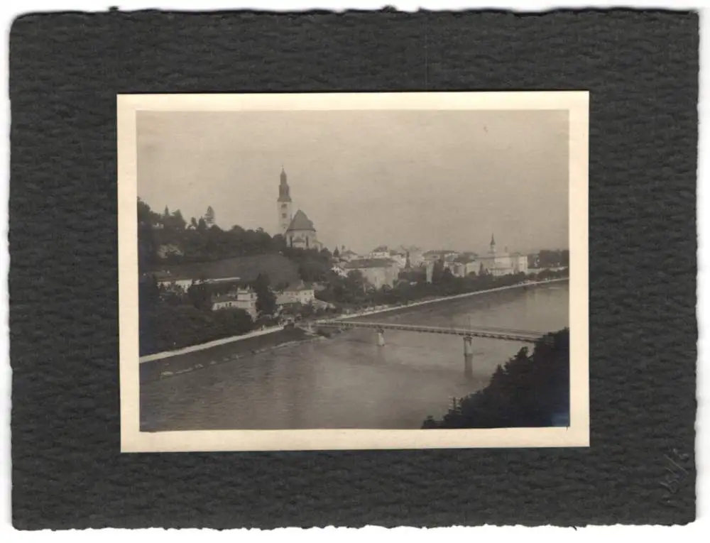16 Fotografien unbekannter Fotograf, Ansicht Salzburg, Stadtansichten und Umgebung, GlaneggHohenstaufen u.a. 1