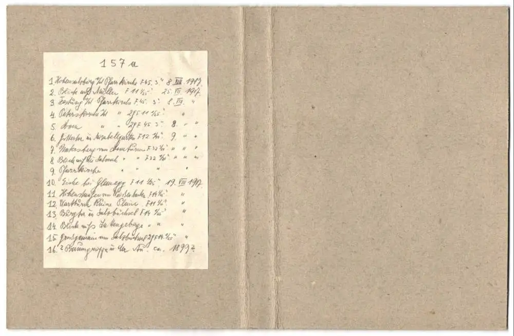 16 Fotografien unbekannter Fotograf, Ansicht Salzburg, Stadtansichten und Umgebung, GlaneggHohenstaufen u.a. 16