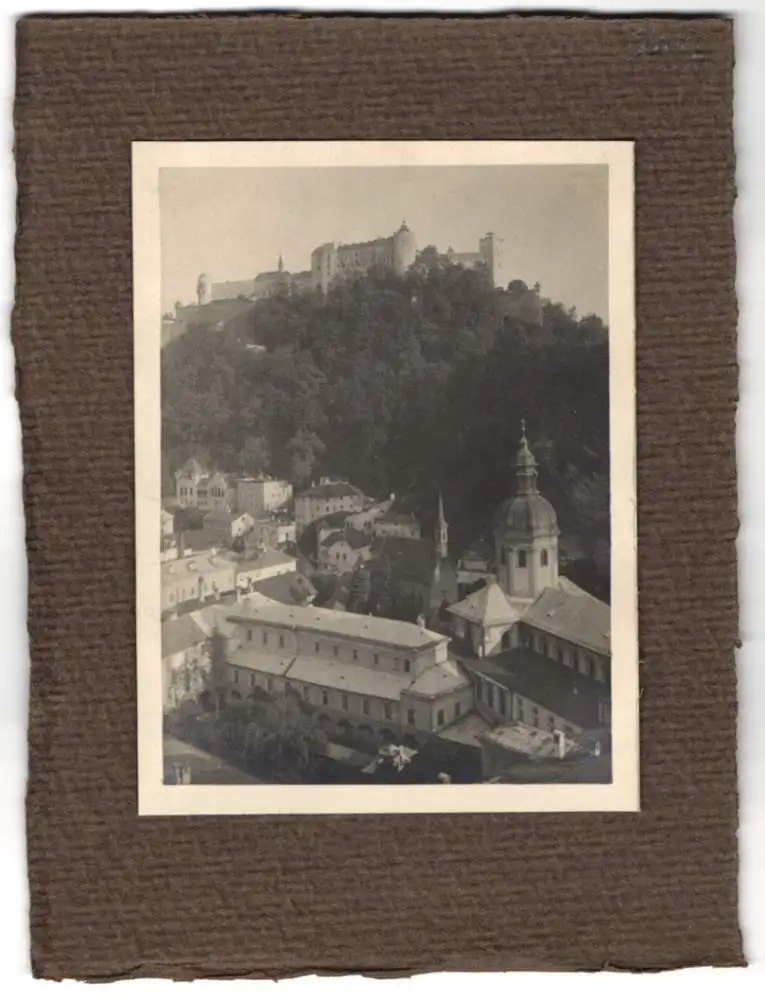 16 Fotografien unbekannter Fotograf, Ansicht Salzburg, Stadtansichten und Umgebung, GlaneggHohenstaufen u.a. 2