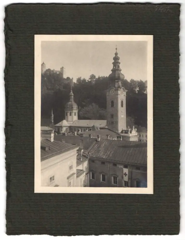 16 Fotografien unbekannter Fotograf, Ansicht Salzburg, Stadtansichten und Umgebung, GlaneggHohenstaufen u.a. 3