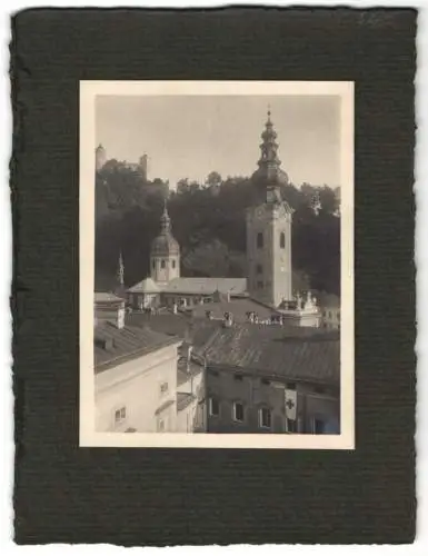 16 Fotografien unbekannter Fotograf, Ansicht Salzburg, Stadtansichten und Umgebung, GlaneggHohenstaufen u.a.